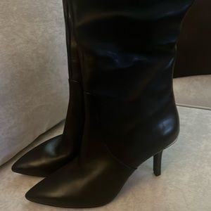 Michael Kors Black Knee High Boots